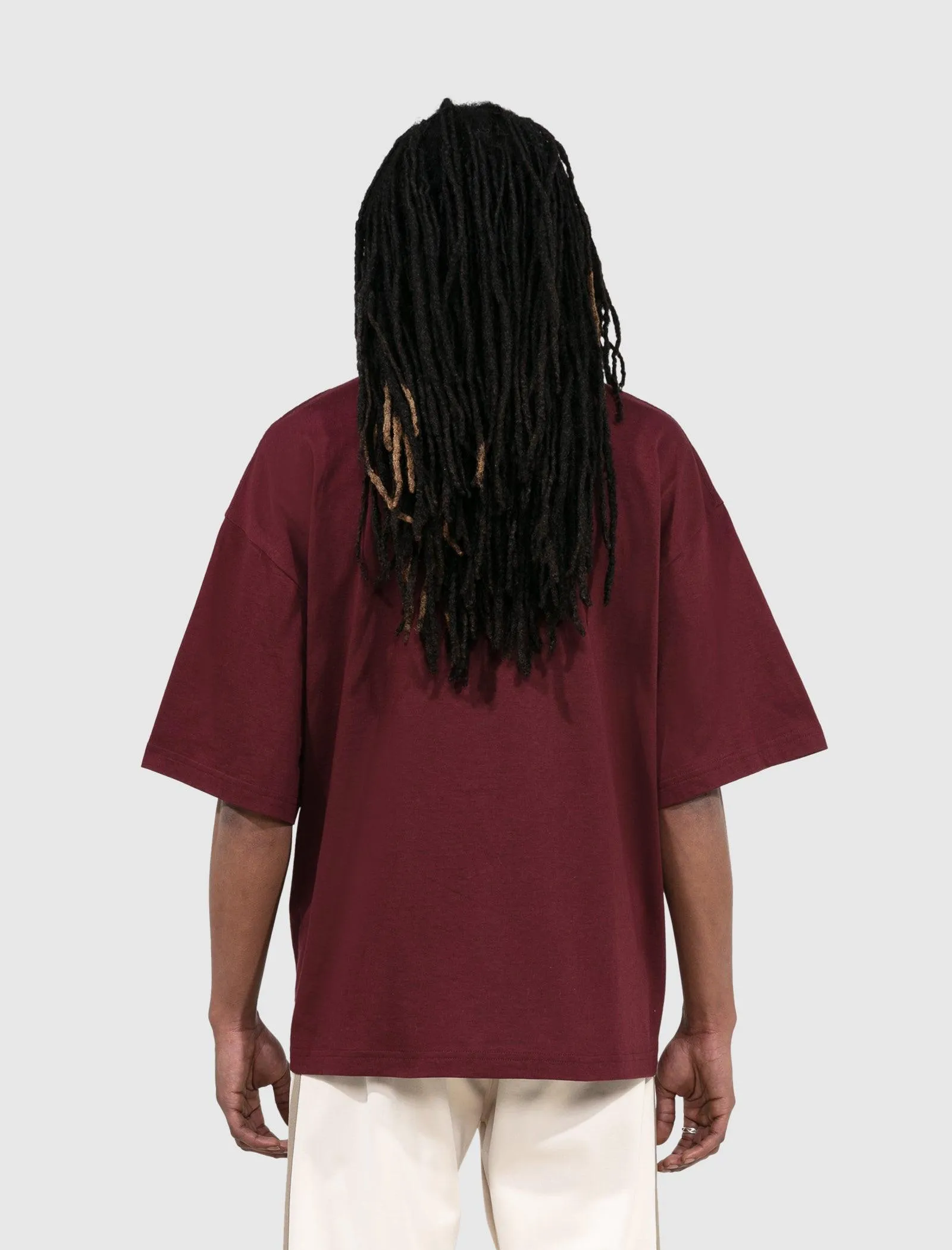 A MA MANIÉRE EMBROIDERED OVERSIZED LOGO TEE