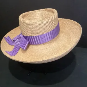 AnnaBell Ingall Straw w/Ribbon Brim HATS N/A