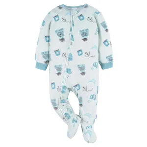 Baby & Toddler Neutral Winter Items Footed Fleece Pajamas Gerber Childrenswea