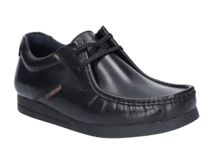 Base London Event Waxy Mens Lace Up Casual Shoe