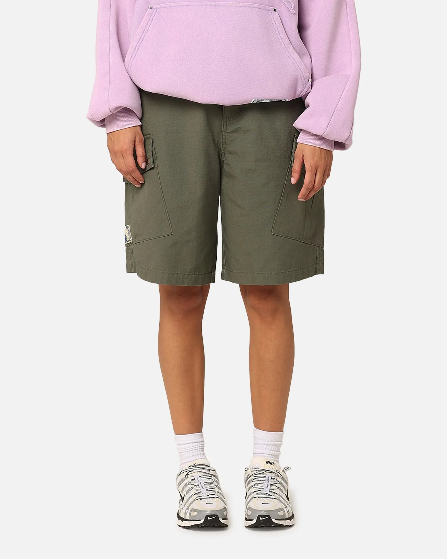 Carre Quality Cargo Shorts Green