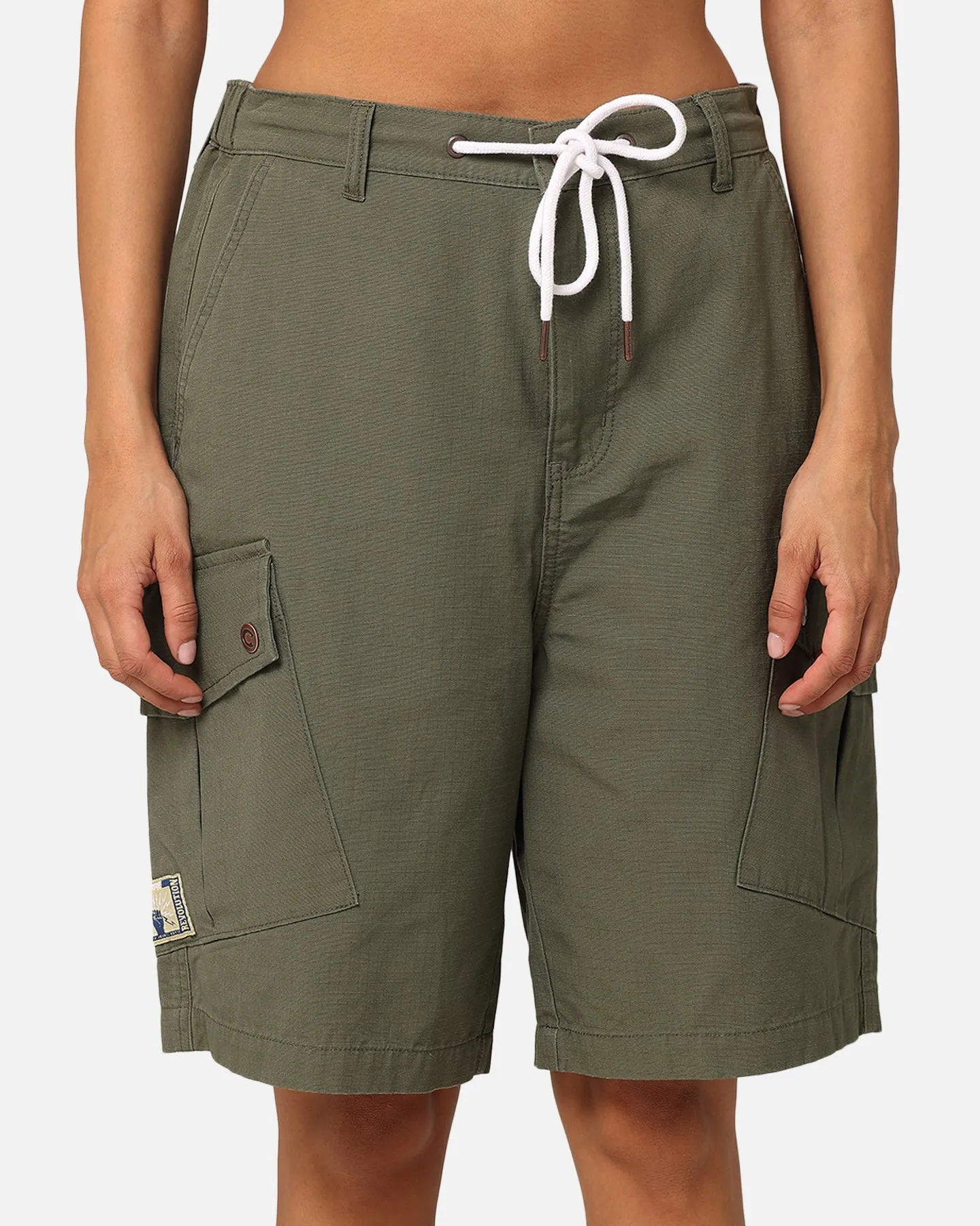 Carre Quality Cargo Shorts Green