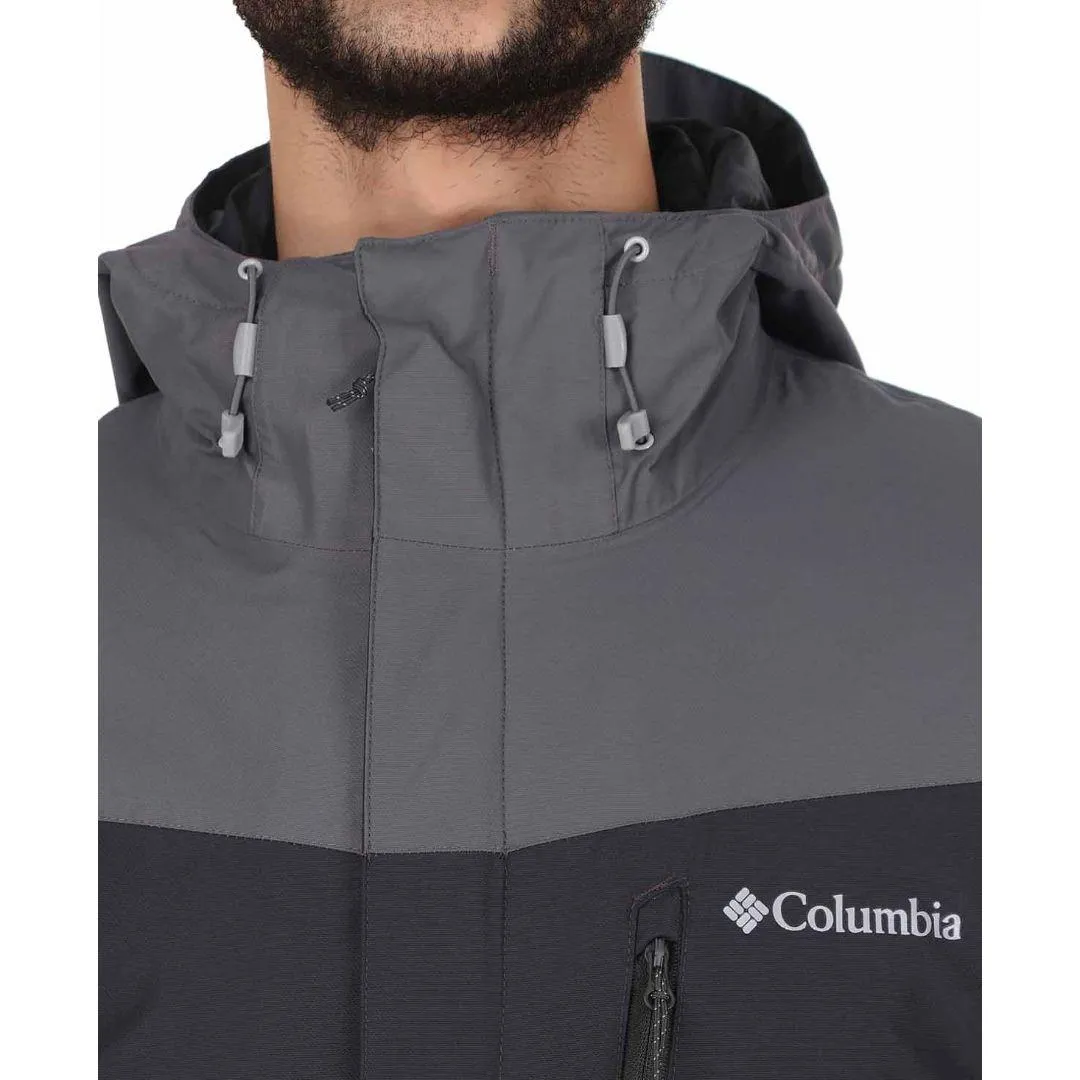 Columbia Men Black Omni-Heat Reflective Whirlibird IV Inetrchangeable Jacket