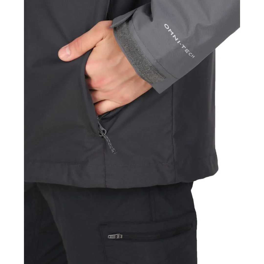 Columbia Men Black Omni-Heat Reflective Whirlibird IV Inetrchangeable Jacket