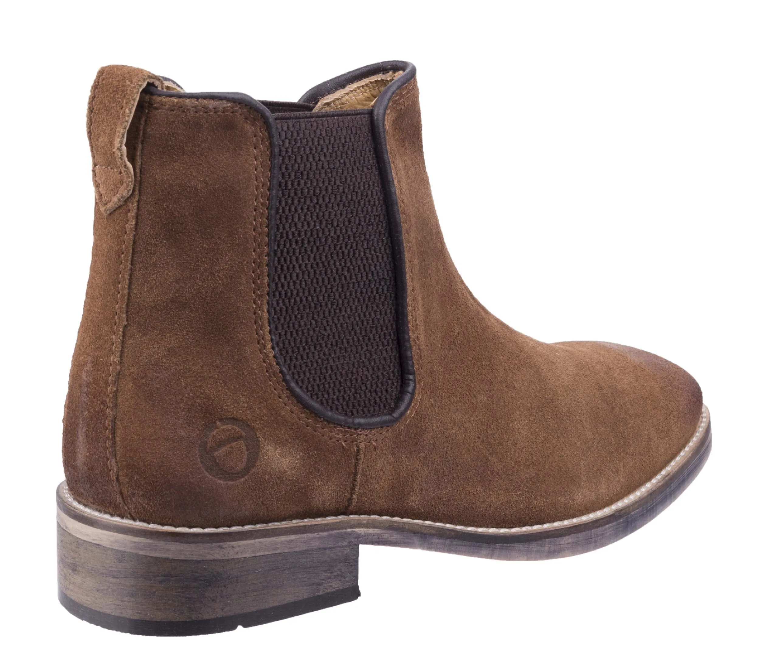 Cotswold Corsham Mens Pull On Suede Chelsea Boot