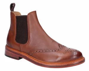 Cotswold Siddington Mens Brogue Chelsea Ankle Boot
