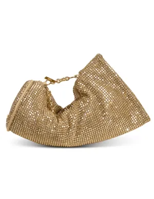 Cult Gaia Viera Rhinestone Wristlet