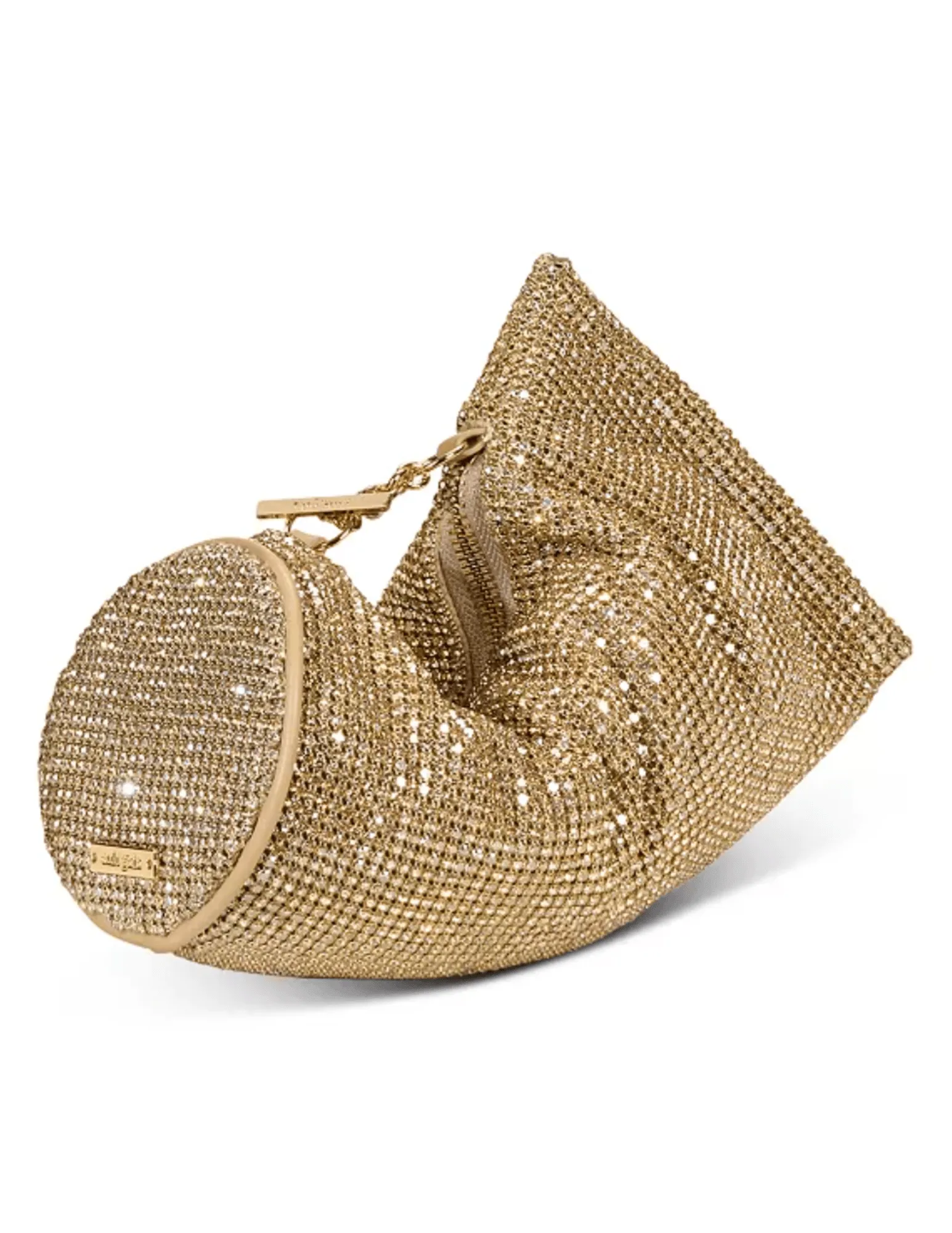 Cult Gaia Viera Rhinestone Wristlet