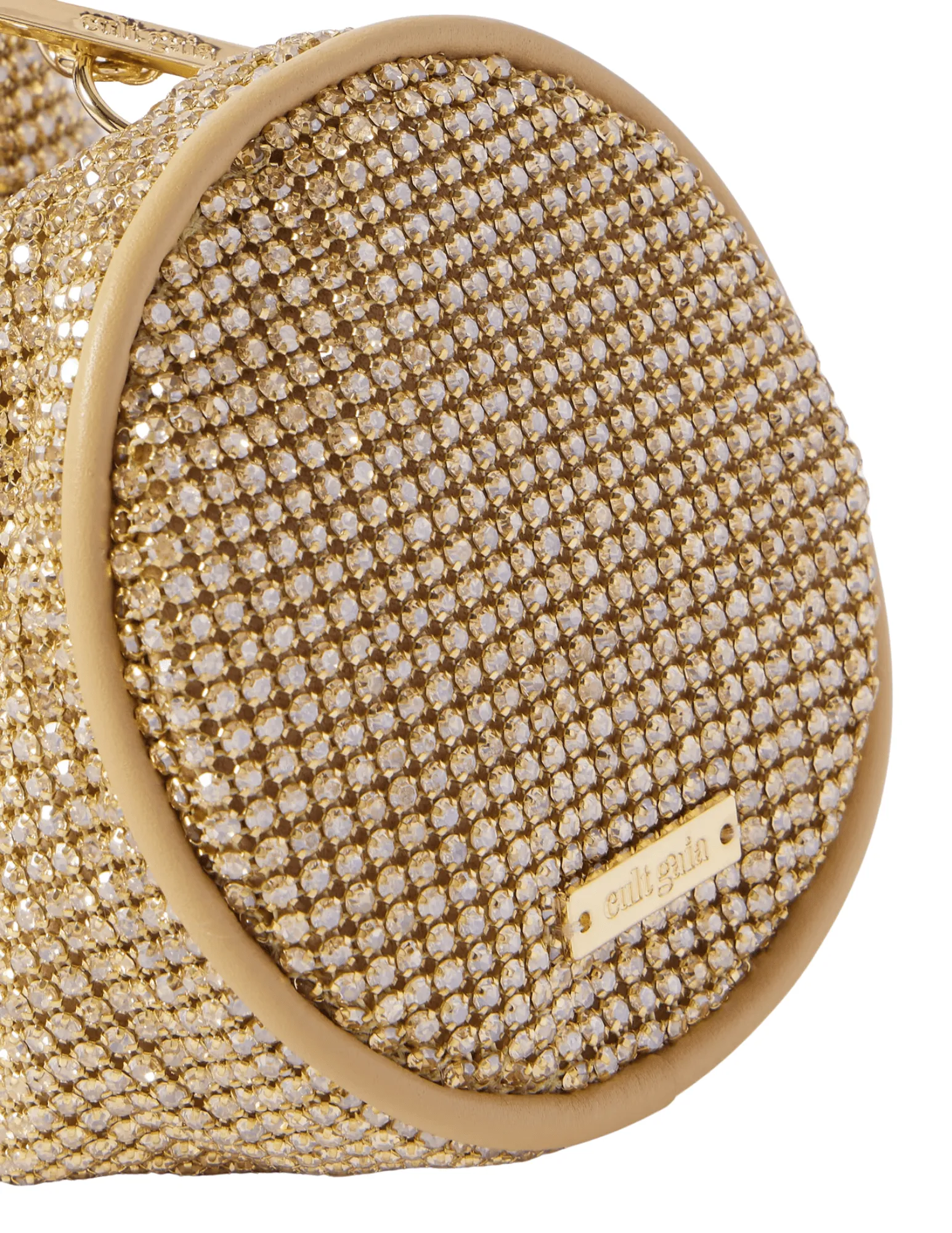 Cult Gaia Viera Rhinestone Wristlet