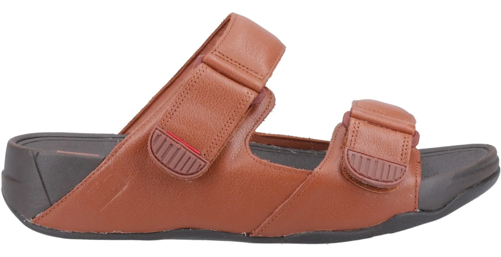 FitFlop Gogh Moc Mens Leather Touch-Fastening Sandal