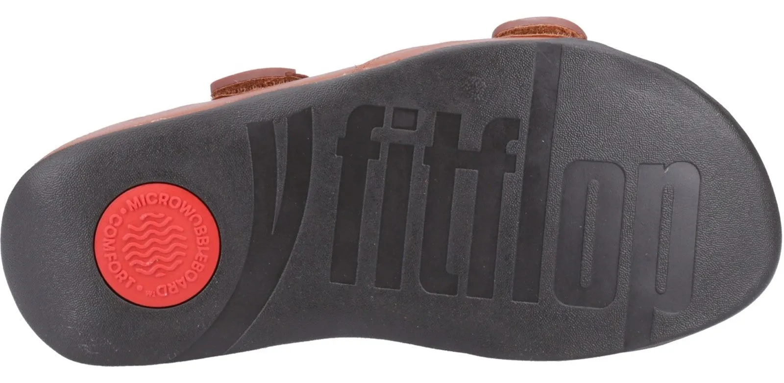 FitFlop Gogh Moc Mens Leather Touch-Fastening Sandal