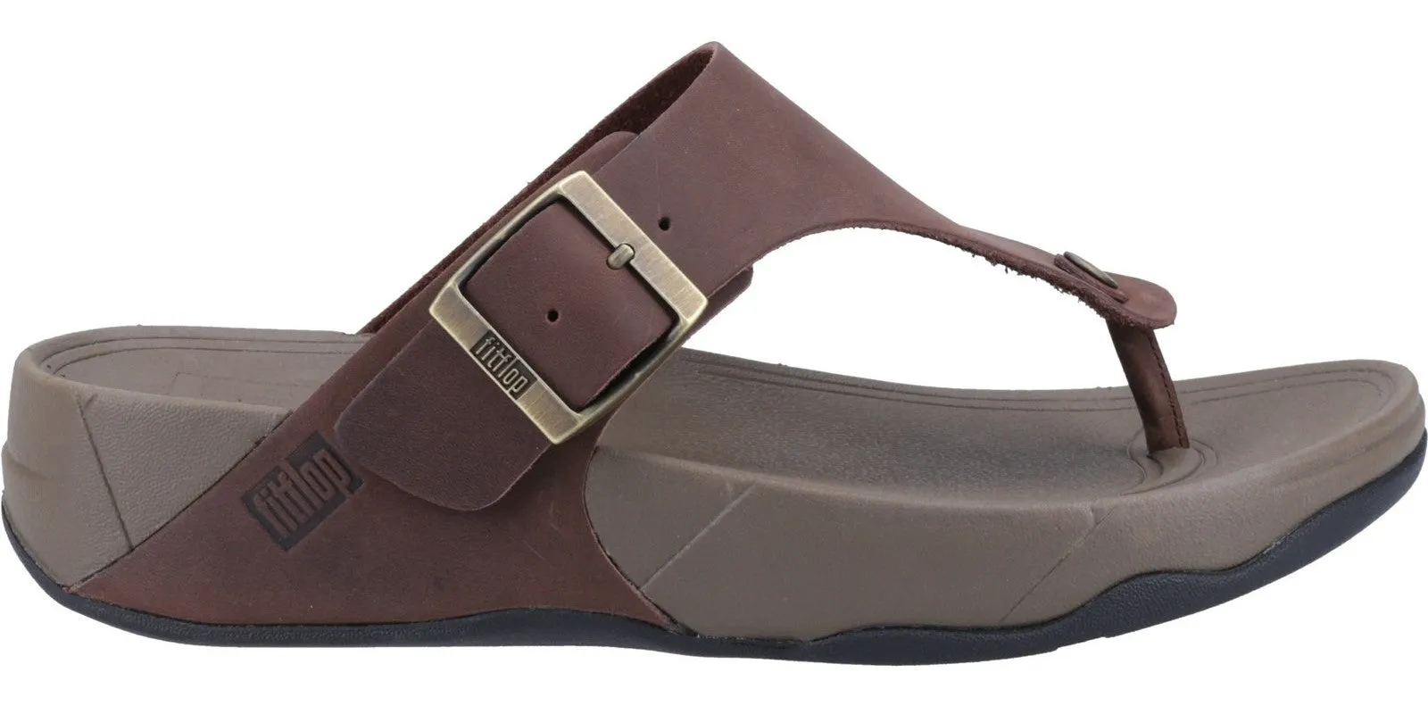 FitFlop Trakk II Mens Leather Toe Post Sandal