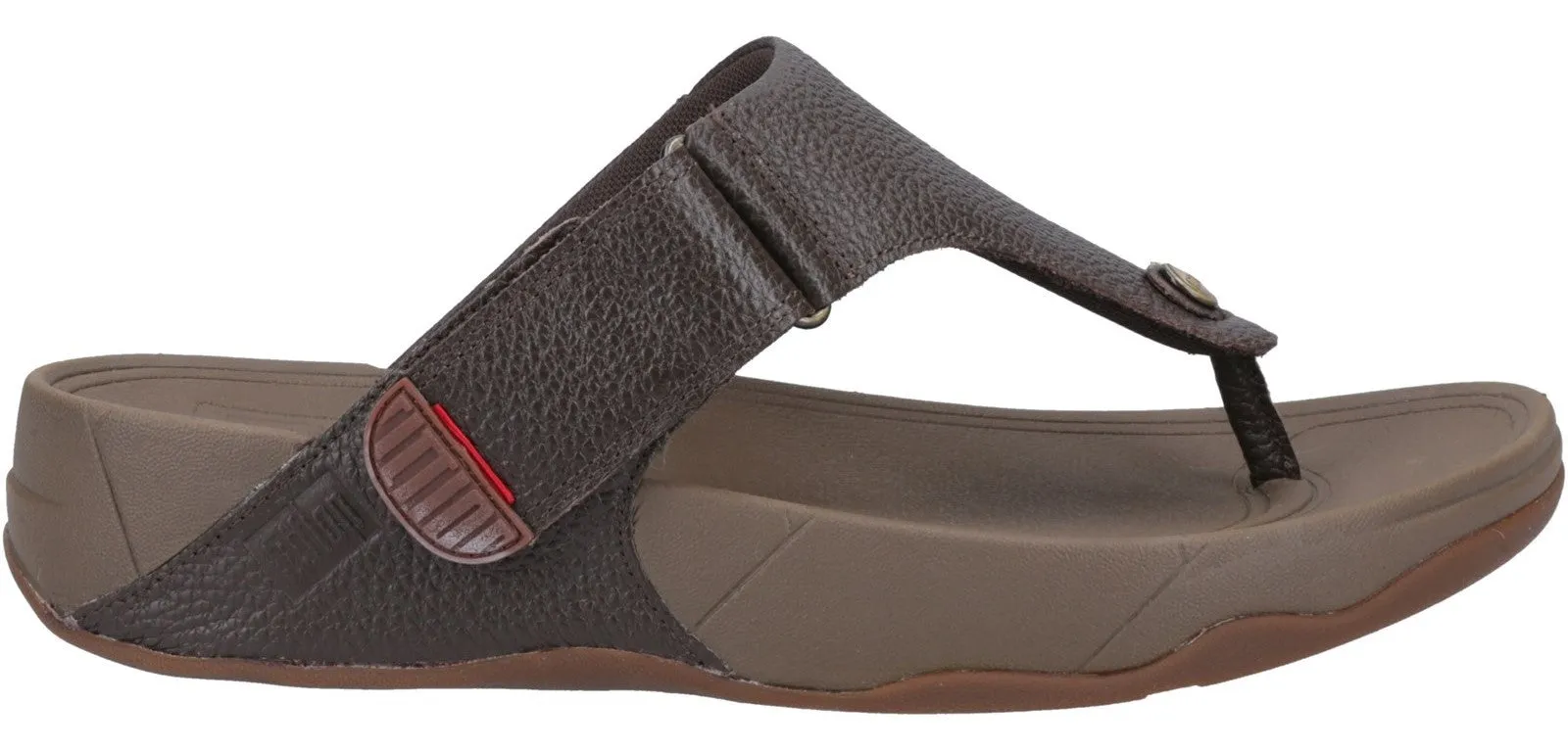 FitFlop Trakk II Mens Leather Toe Post Sandal