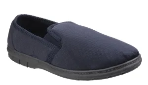 Fleet & Foster John Mens Full Velour Slipper