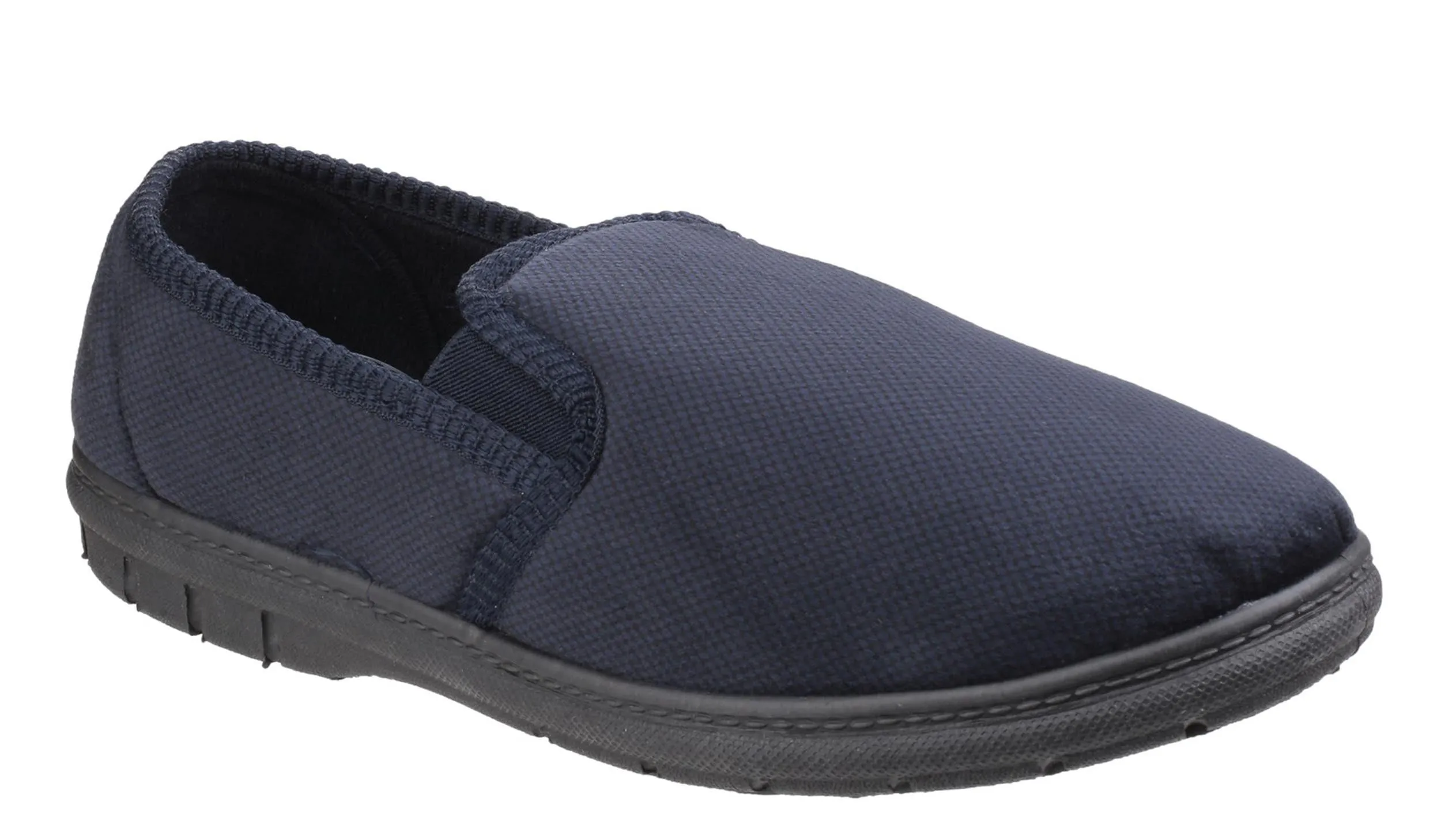 Fleet & Foster John Mens Full Velour Slipper