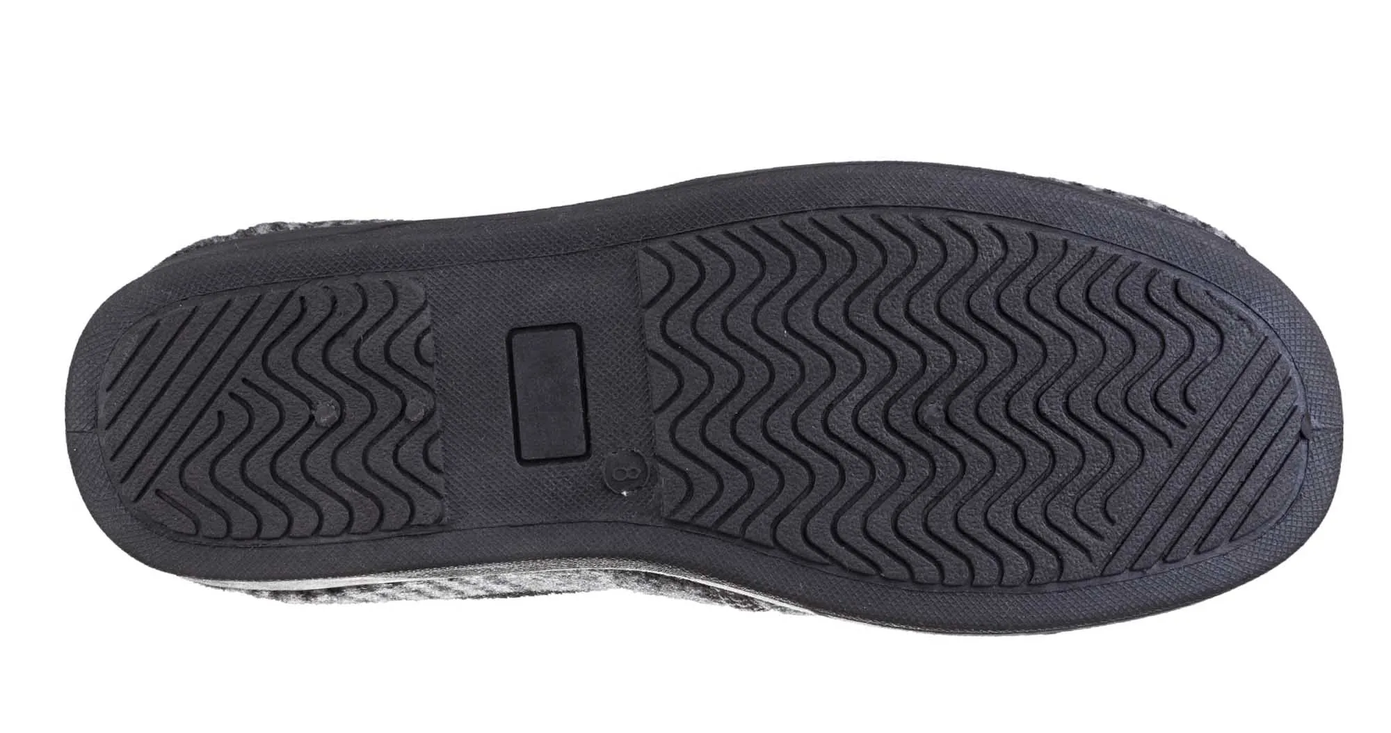 Fleet & Foster Minnesota Mens Check Textille Warm Lined Slipper