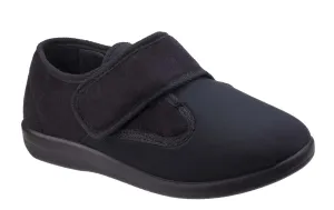 GBS Frenchay Mens Wide Fit Touch Fastening Slipper