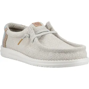 Hey Dude Wally Jute 43085 Mens Slip On Shoe