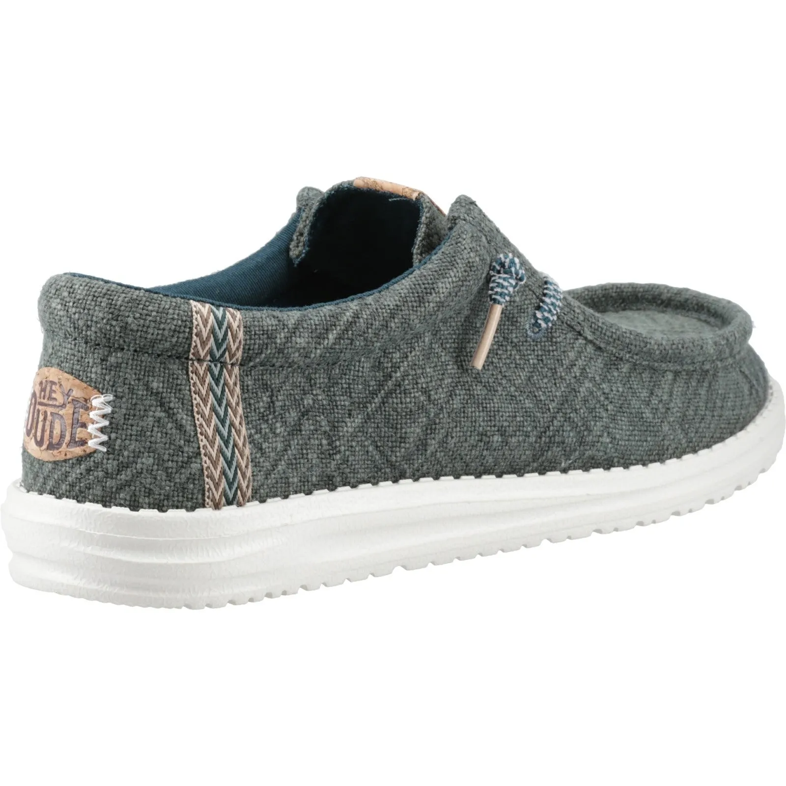 Hey Dude Wally Jute 43085 Mens Slip On Shoe
