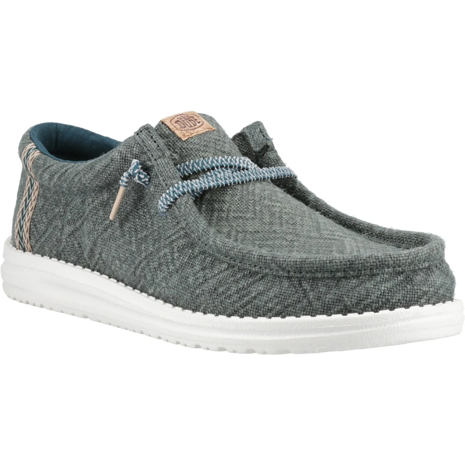Hey Dude Wally Jute 43085 Mens Slip On Shoe