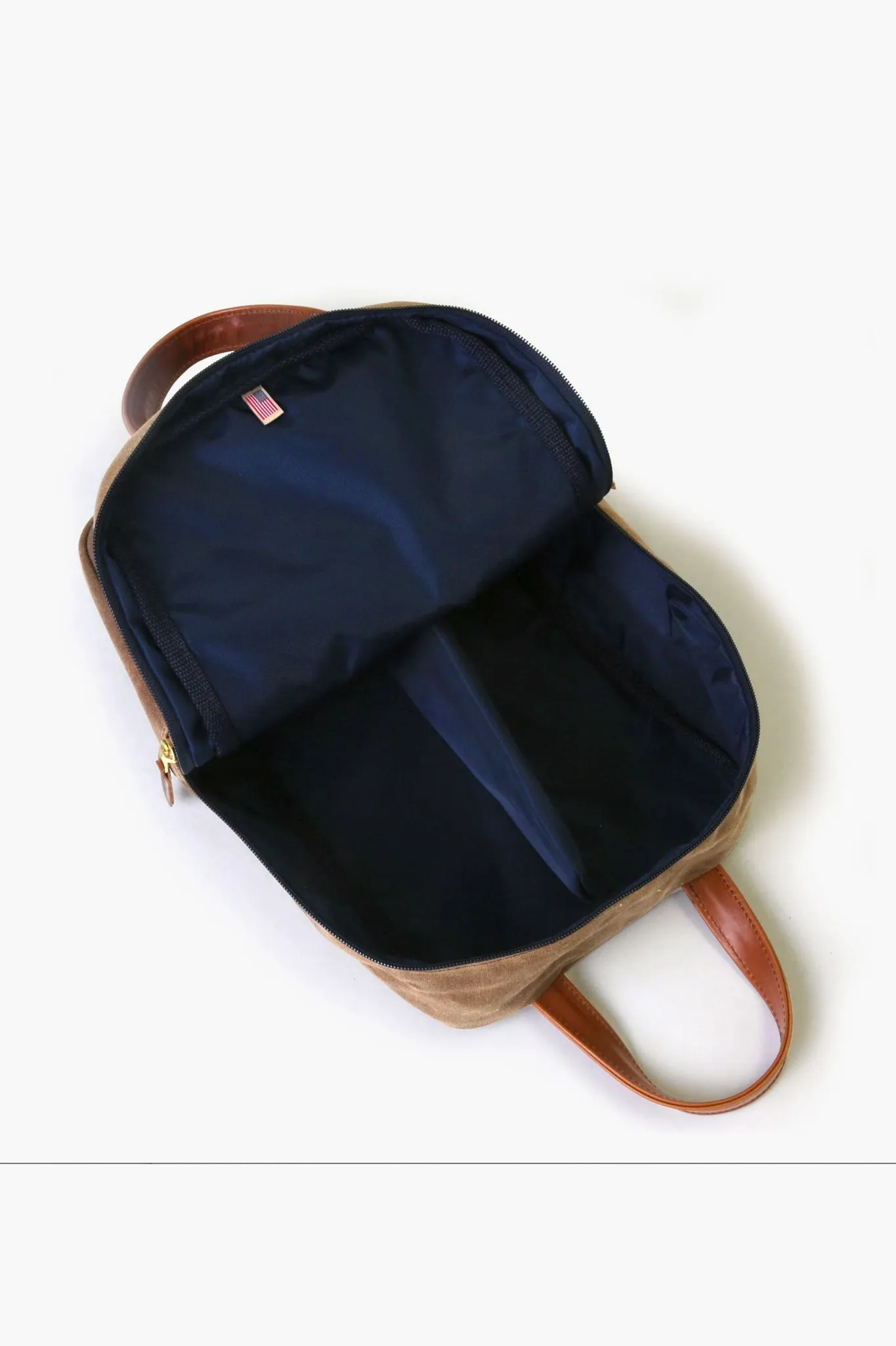 Hunter Green Waxed Canvas Heritage Golf Shoe Bag
