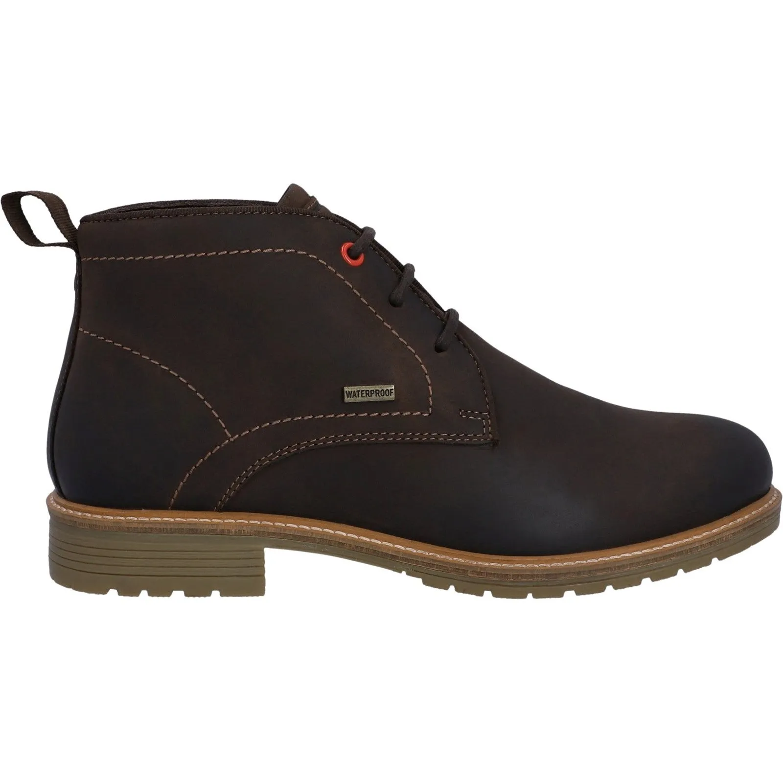 Hunter Jura Mens Waterproof Leather Lace Up Ankle Boot
