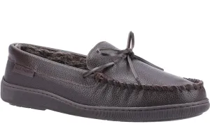 Hush Puppies Ace Leather Mens Slipper