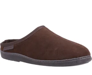 Hush Puppies Ashton Mens Warm Lined Mule Slipper