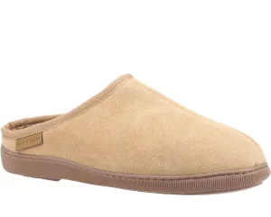 Hush Puppies Ashton Mens Warm Lined Mule Slipper