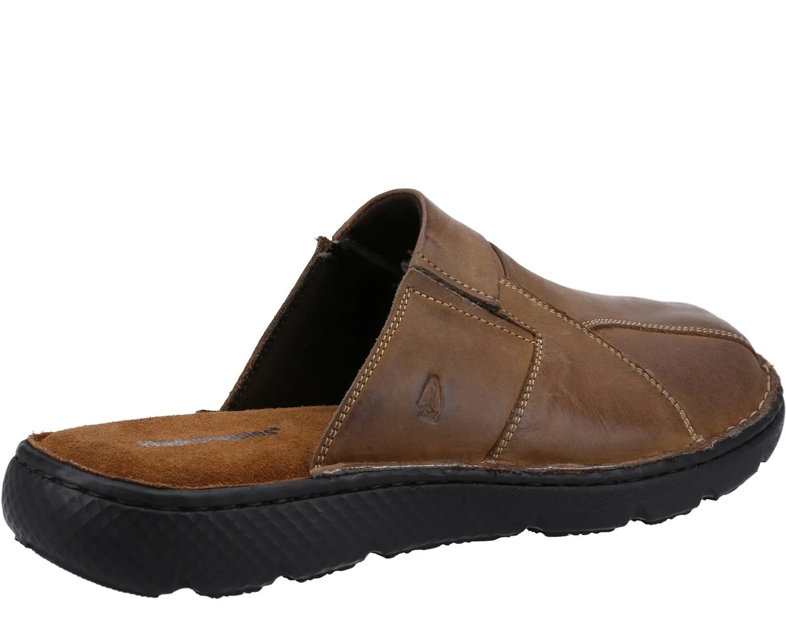 Hush Puppies Carson Mens Slip On Leather Mule Sandal