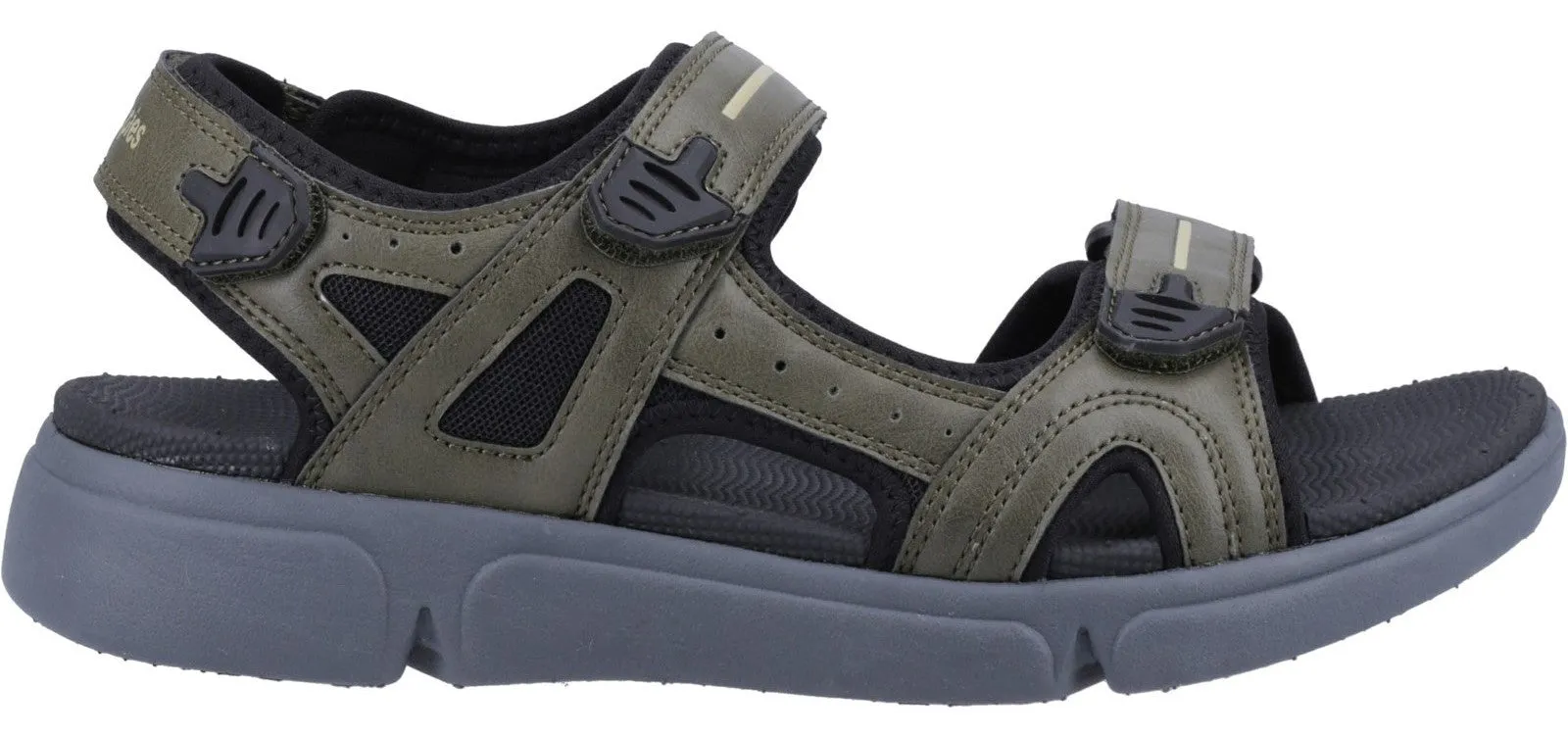 Hush Puppies Castro Mens Touch Fastening Sandal