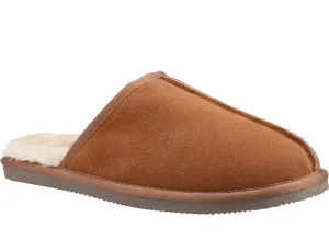 Hush Puppies Coady Suede Mens Mule Slipper