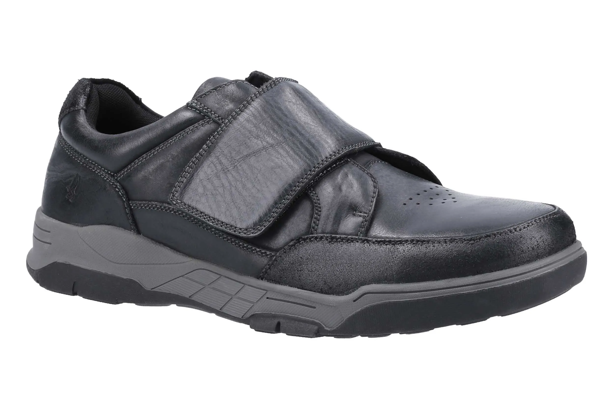 Hush Puppies Fabian Mens Touch Fastening Shoe