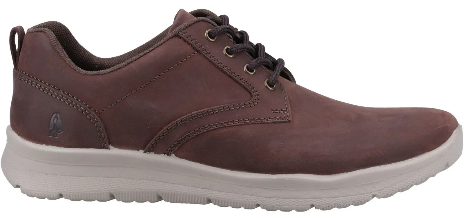 Hush Puppies Fergus Mens Leather Lace Up Casual Shoe