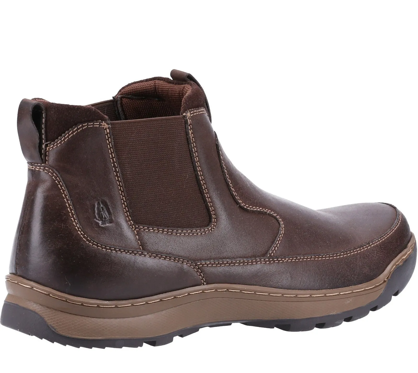 Hush Puppies Gavin Mens Chelsea Style Leather Boot