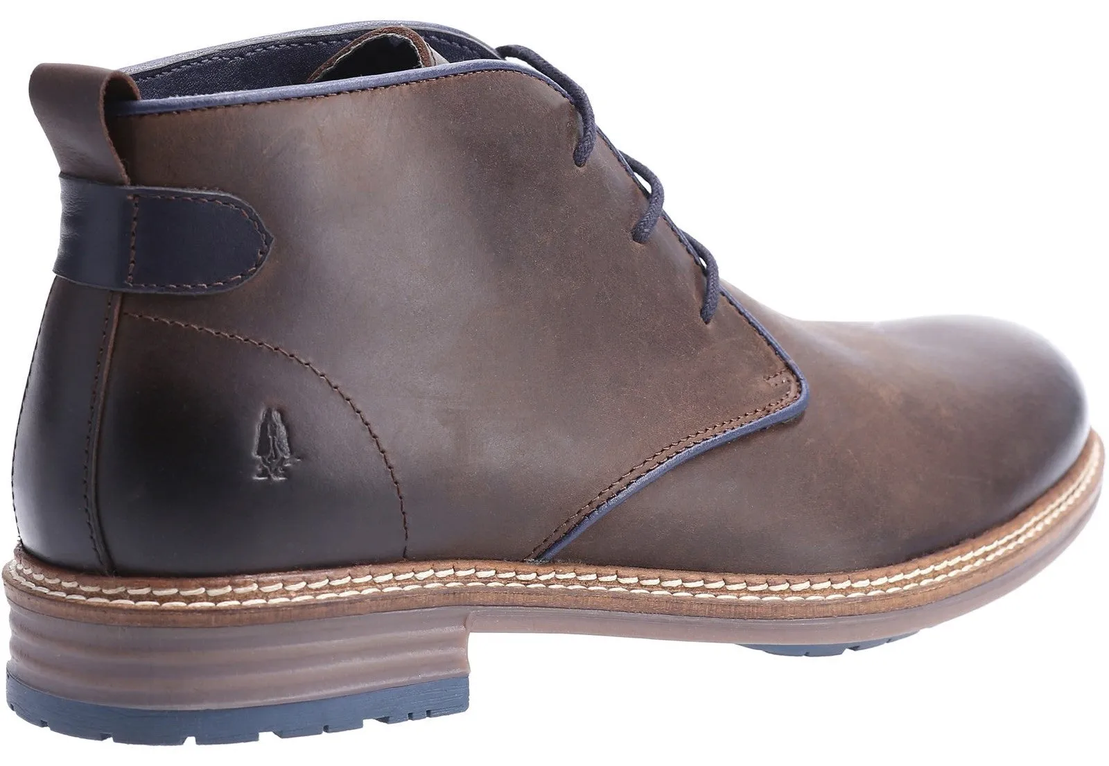 Hush Puppies Jonas Mens Leather Lace Up Chukka Boot