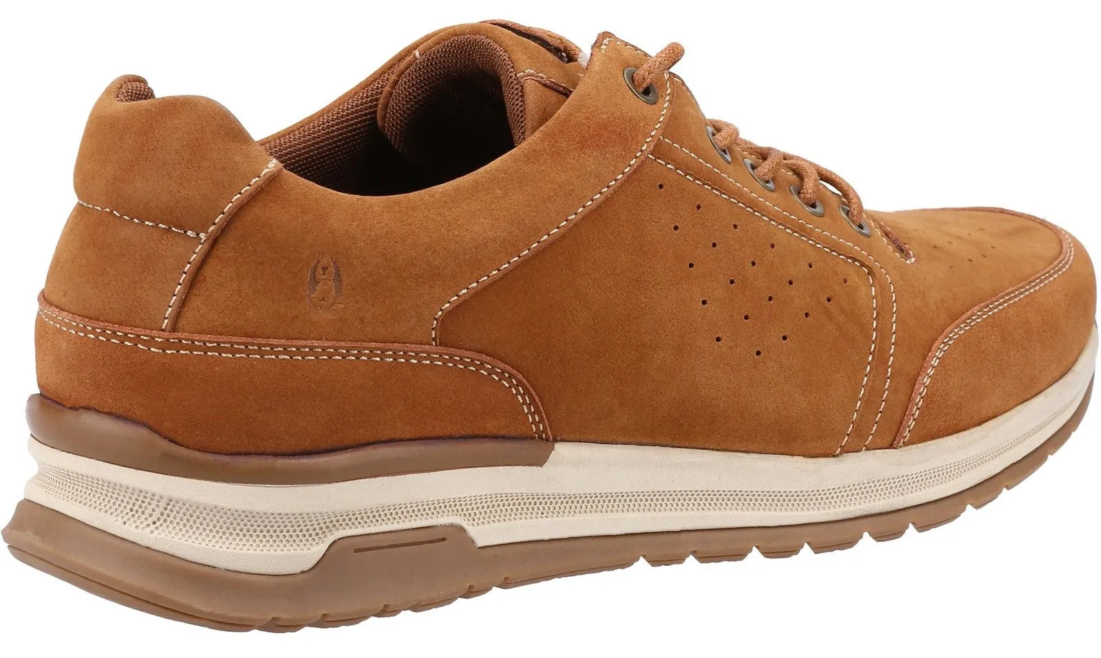 Hush Puppies Joseph Mens Leather Lace Up Trainer