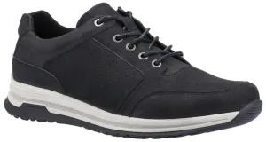 Hush Puppies Joseph Mens Leather Lace Up Trainer