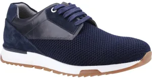 Hush Puppies Simon Mens Leather Lace Up Shoe