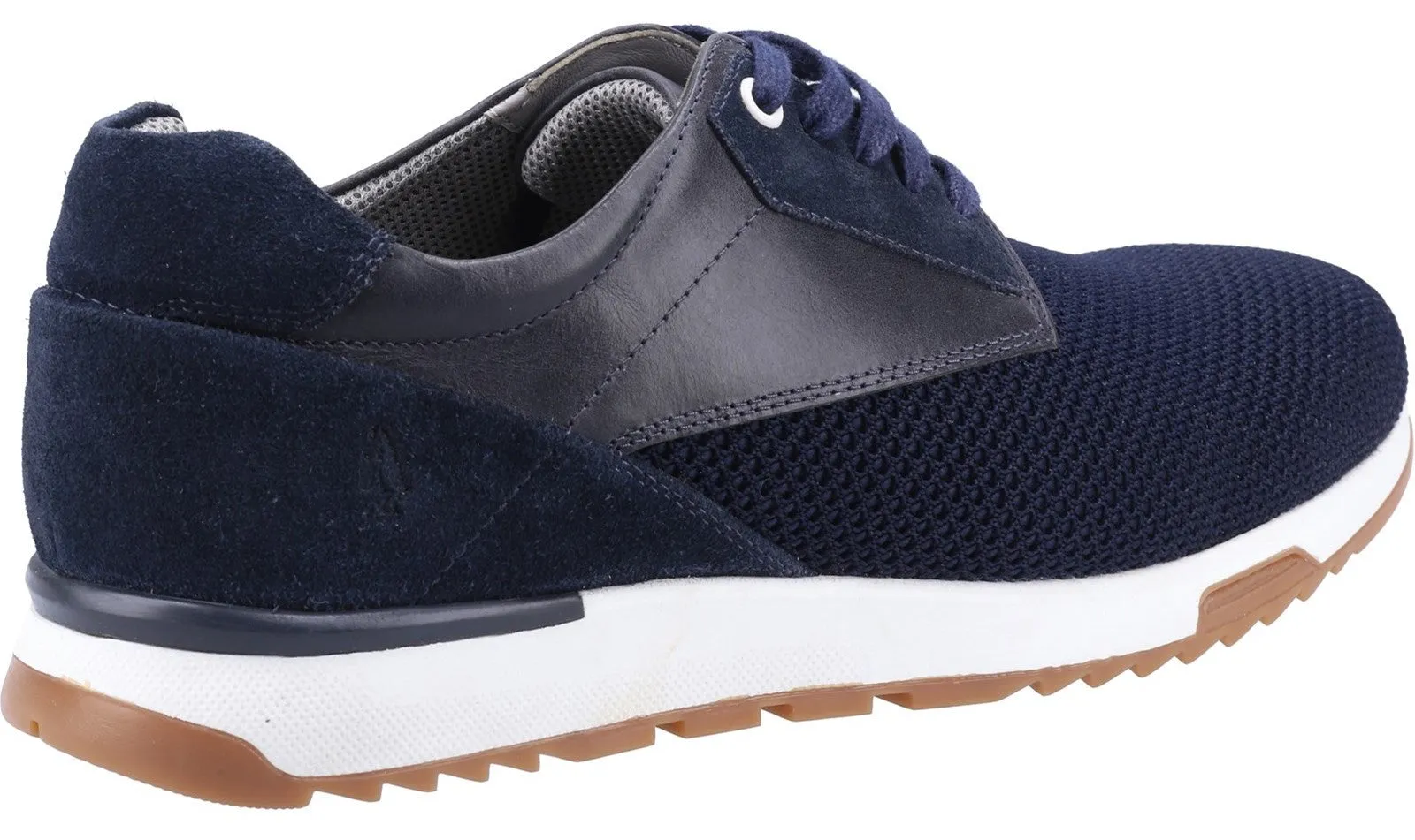 Hush Puppies Simon Mens Leather Lace Up Shoe