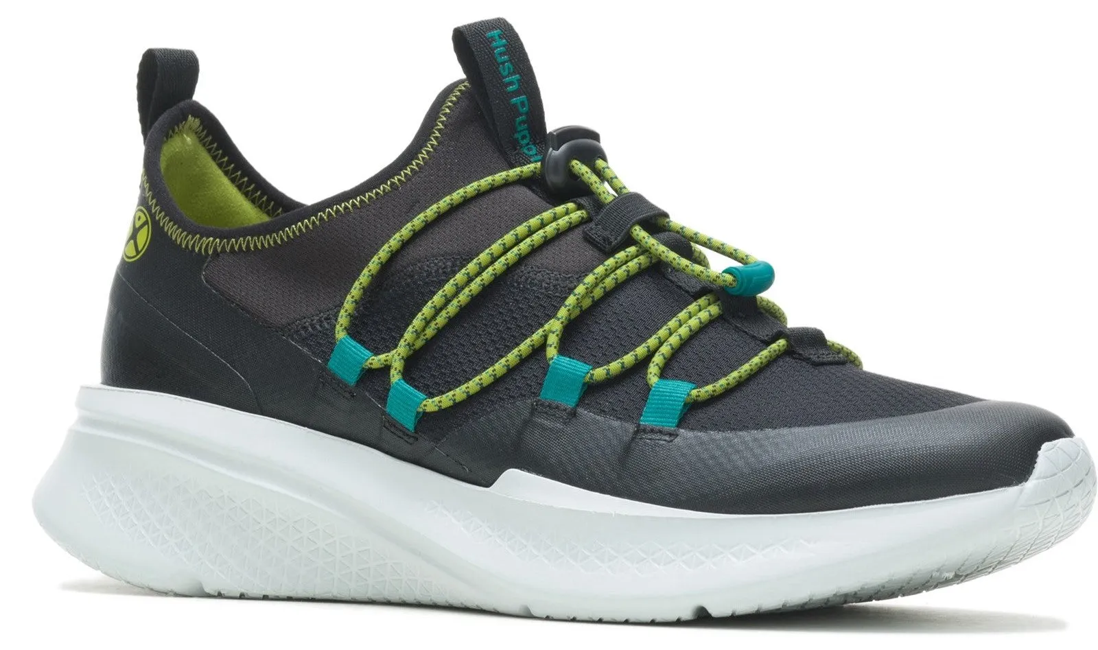 Hush Puppies Spark Bungee Mens Slip On Trainer