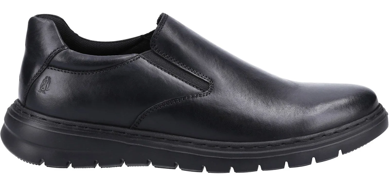Hush Puppies Trent Mens Leather Slip On Shoe