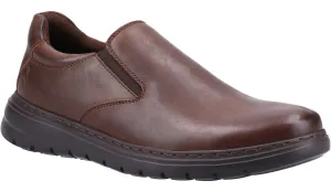Hush Puppies Trent Mens Leather Slip On Shoe