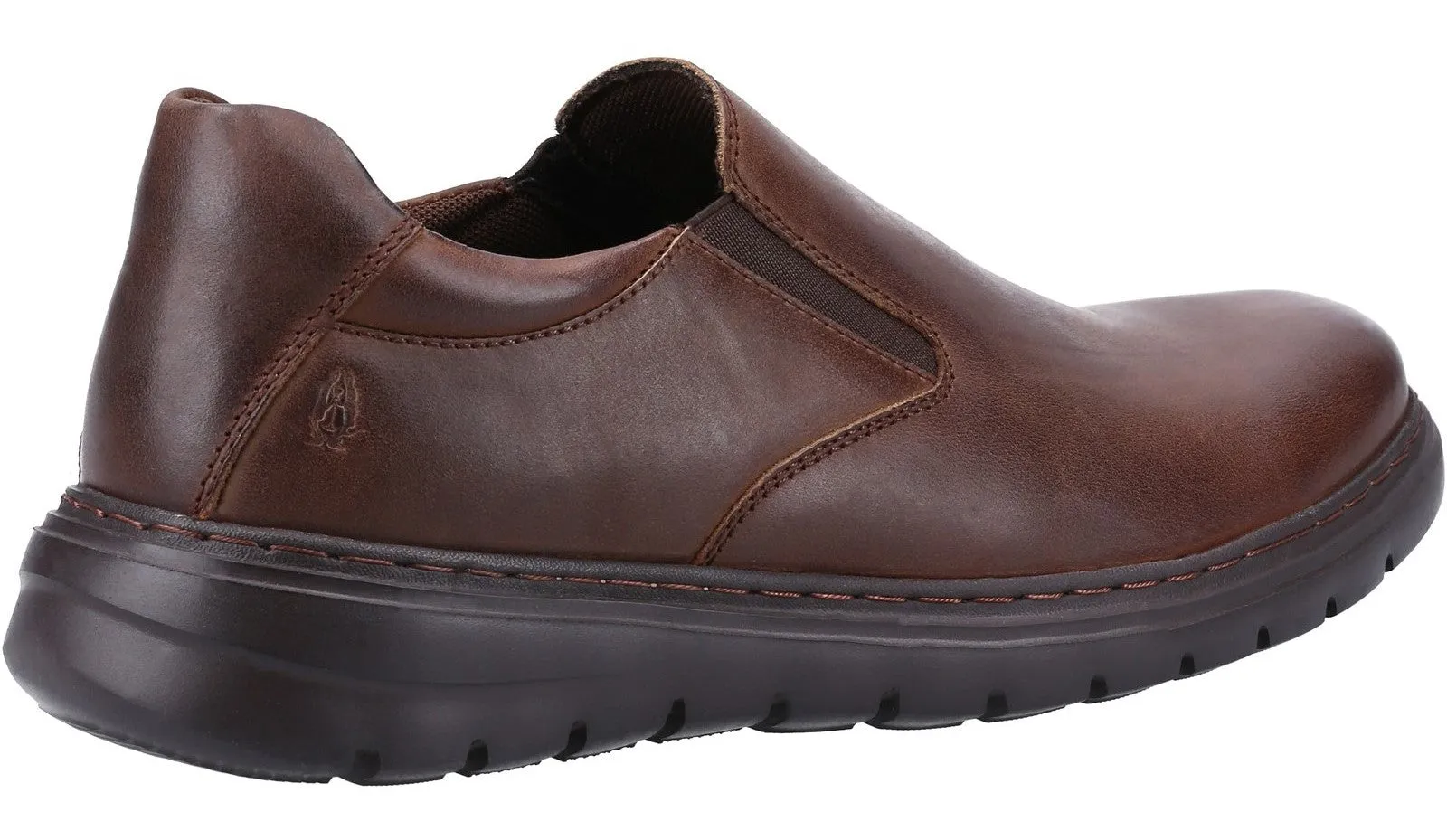 Hush Puppies Trent Mens Leather Slip On Shoe