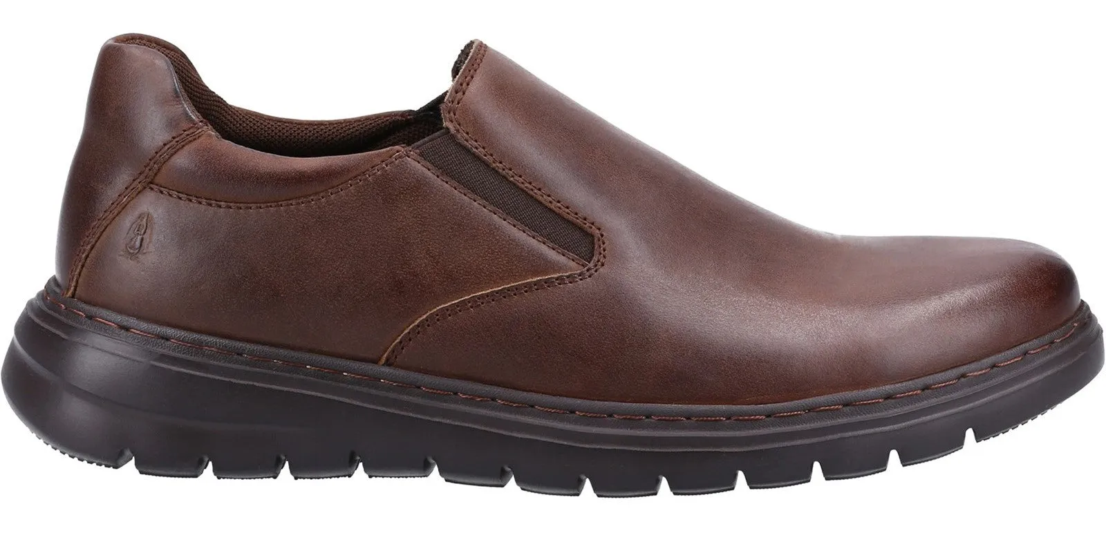 Hush Puppies Trent Mens Leather Slip On Shoe