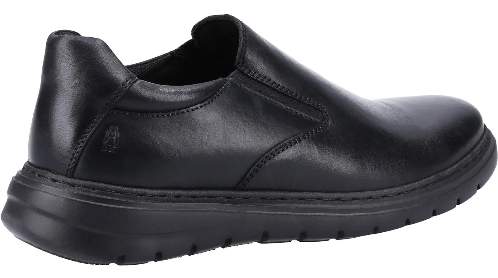 Hush Puppies Trent Mens Leather Slip On Shoe