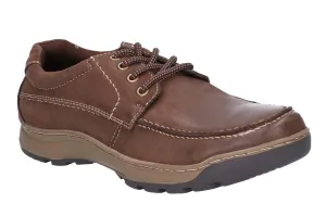 Hush Puppies Tucker Mens Leather Lace Up Casual Shoe