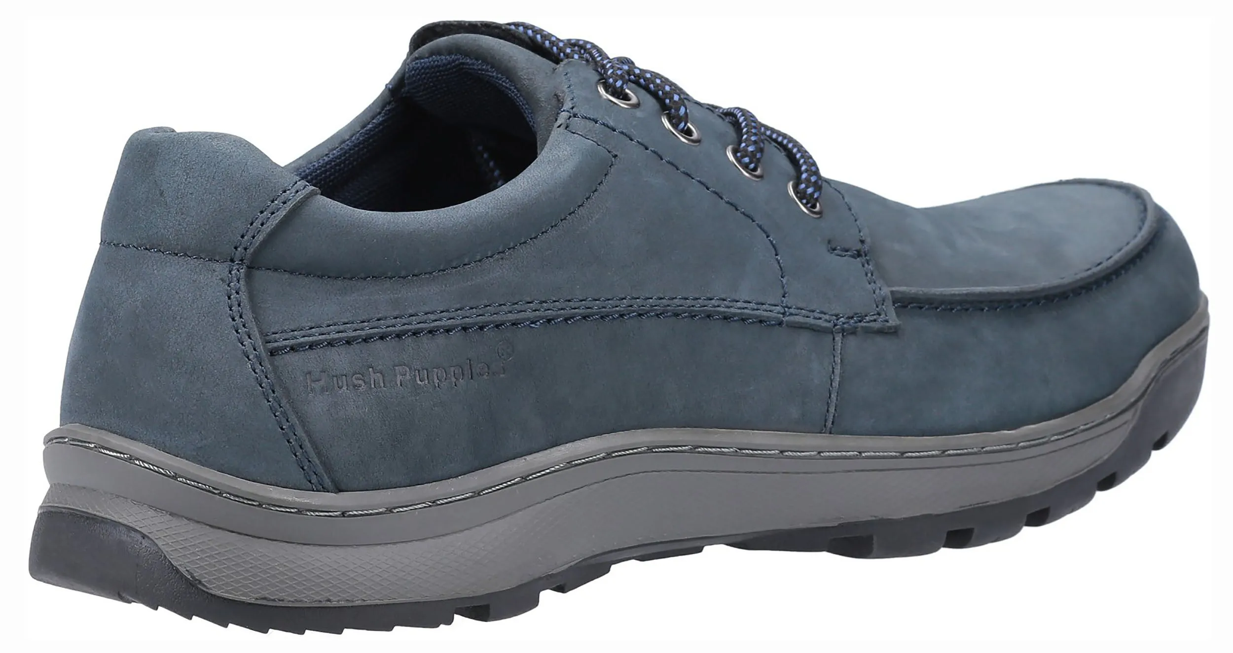 Hush Puppies Tucker Mens Leather Lace Up Casual Shoe