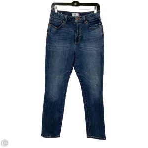 Jeans Skinny By Cabi In Blue Denim, Size: 6