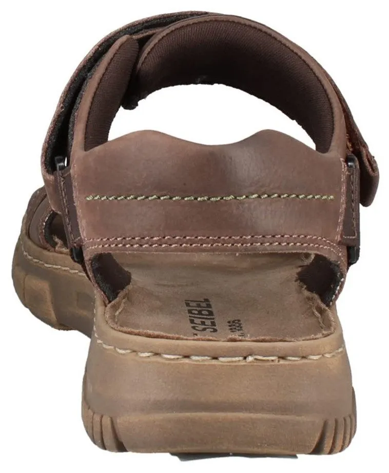 Josef Seibel Brendan 01 Mens Leather Touch Fastening Sandal